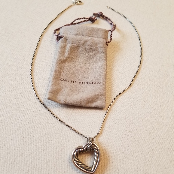 DAVID YURMAN Cable Heart Pendant Necklace - Picture 4 of 5